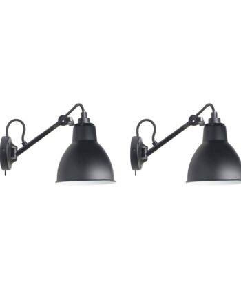 104 Væglampe Sort Afbryder Pak Lampe Gras på Afbetaling