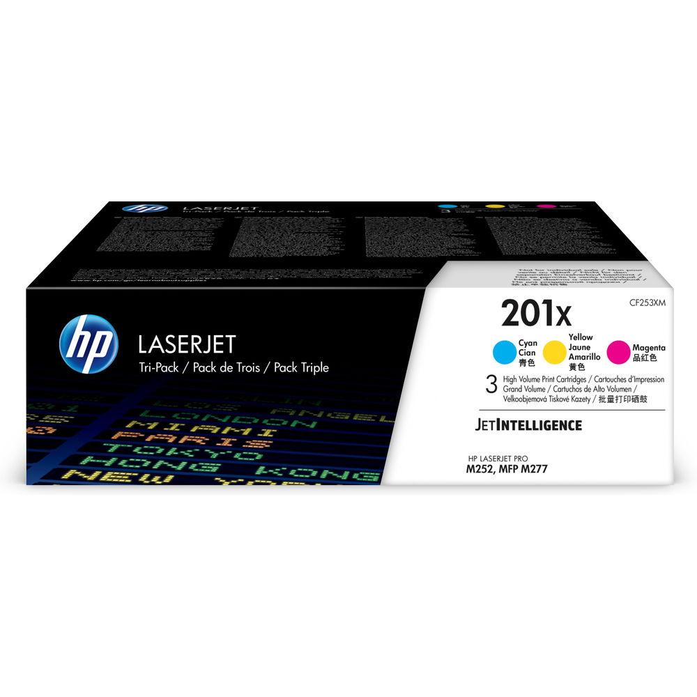 201x Tonerpakke Cyan Magenta Gul Tri Pack på Afbetaling