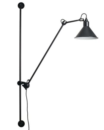 214 Væglampe Sort Lampe Gras på Afbetaling