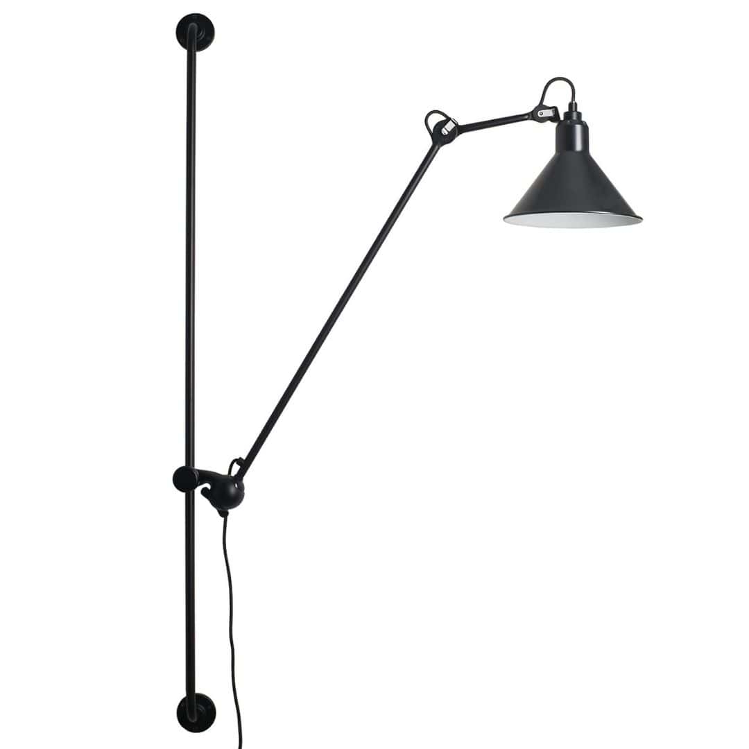 214 Væglampe Sort Lampe Gras på Afbetaling