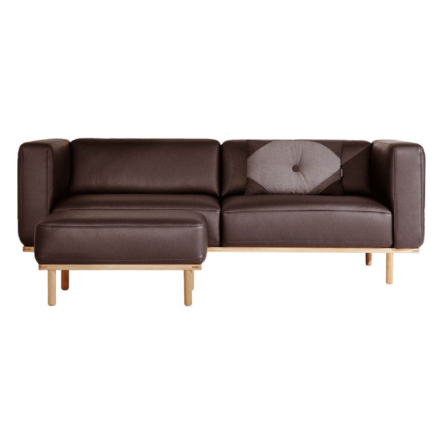 5pers Sofa 200cm Udst Model :cioccolato 517 på Afbetaling