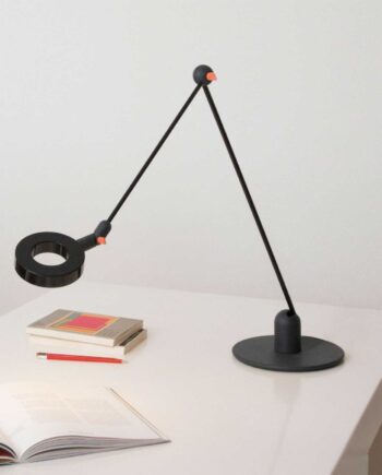 Amica Bordlampe Fra Martinelli Luce Sort på Afbetaling