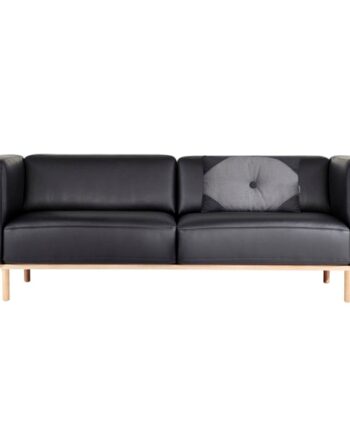 Andersen Furniture Lædersofa Pers Sort på Afbetaling