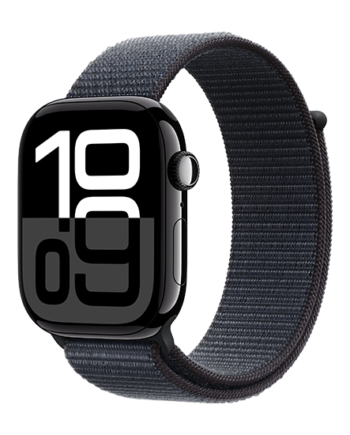 Apple Watch 46mm Alu Case With Sport Loop Jet Black på Afbetaling