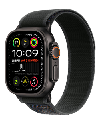 Apple Watch Ultra Lte 49mm Titan Case With Trail Loop Black på Afbetaling