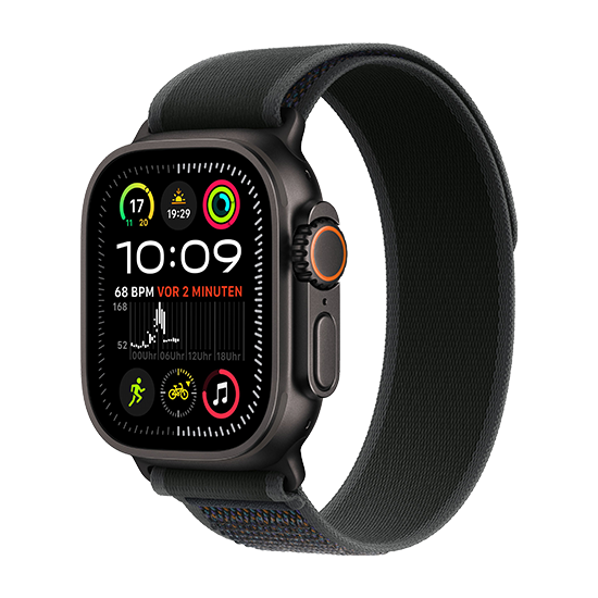 Apple Watch Ultra Lte 49mm Titan Case With Trail Loop Black på Afbetaling