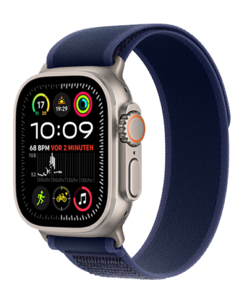 Apple Watch Ultra Lte 49mm Titan Case With Trail Loop Blue på Afbetaling
