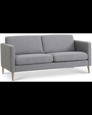 Askset Personers Sofa Polyester B180 D86 Natur Lysegrå på Afbetaling