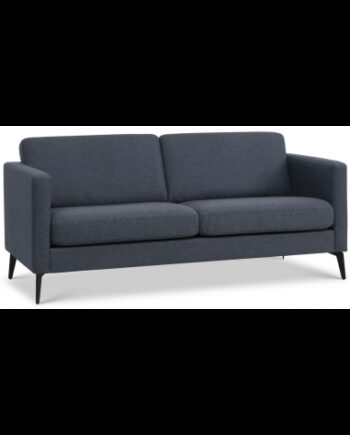 Askset Personers Sofa Polyester B180 D86 Sort Navy på Afbetaling