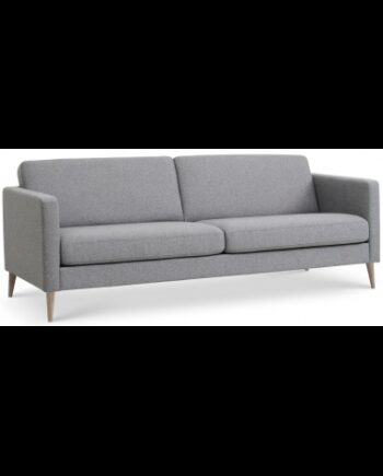Askset Personers Sofa Polyester B214 D86 Natur Lysegrå på Afbetaling