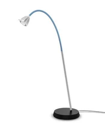 Athene Tl3 Bordlampe Less More Aluminium Blå på Afbetaling