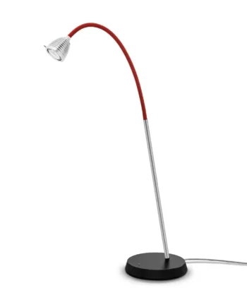 Athene Tl3 Bordlampe Less More Aluminium Rød på Afbetaling