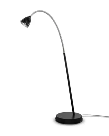 Athene Tl3 Bordlampe Less More Mat Sort Aluminium på Afbetaling