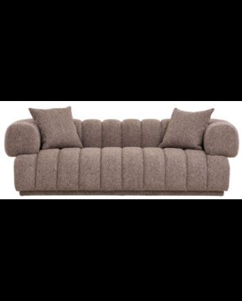 Aura Sofa Til Personer Boucl B226 D106 Brun på Afbetaling