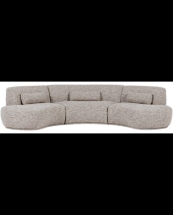 Batavier Buet Sofa Polyester 320 176 Meleret Sand på Afbetaling