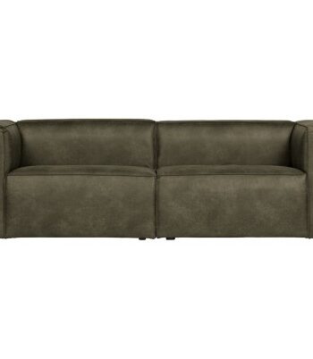 Bean Personers Sofa Læder 246 Vintage Armygrøn på Afbetaling