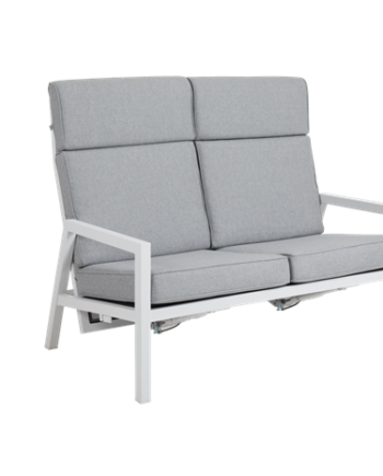 Belfort Pers Sofa Hvid Loungemøbler Brafab Enggården Havemøbler på Afbetaling