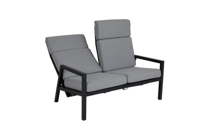 Belfort Pers Sofa Sort Loungemøbler Brafab Enggården Havemøbler på Afbetaling