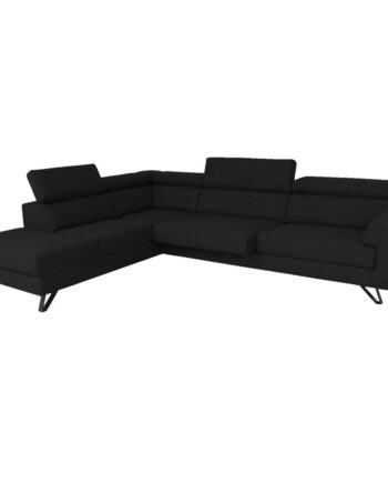 Billund Sofa 1900flex Udstillingsmodel Inari 100 Sort på Afbetaling