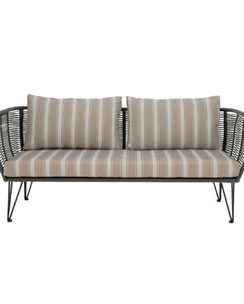 Bloomingville Mundo Sofa Grøn Metal L175 på Afbetaling