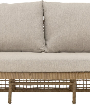 Bloomingville Penzano Sofa Natur Polyrattan Havesofa Flet på Afbetaling