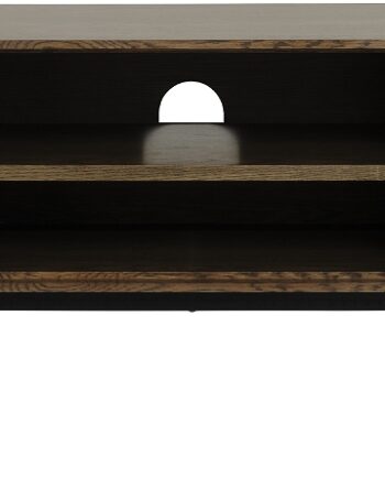 Bord Møbel Nordique Design Modica 180 Egetræ Sort Metal Minimalistisk Opbevaring på Afbetaling