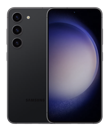 Brugt Samsung Galaxy S23 Sort Som 128gb på Afbetaling