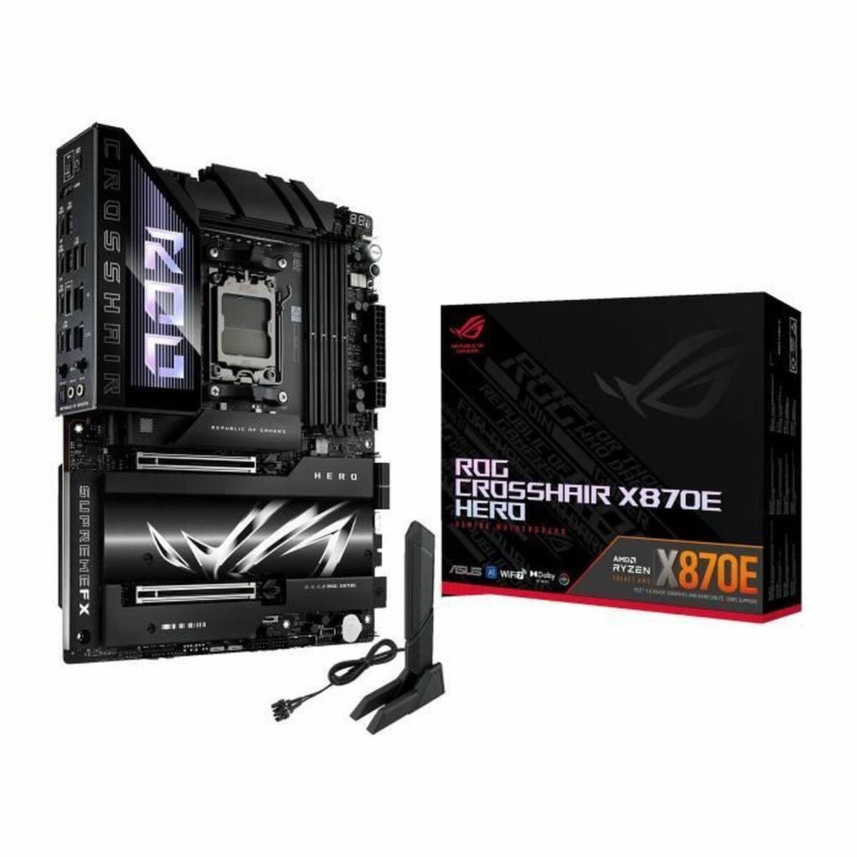 Bundkort Asus Rog Crosshair X870e Hero Atx Am5 på Afbetaling