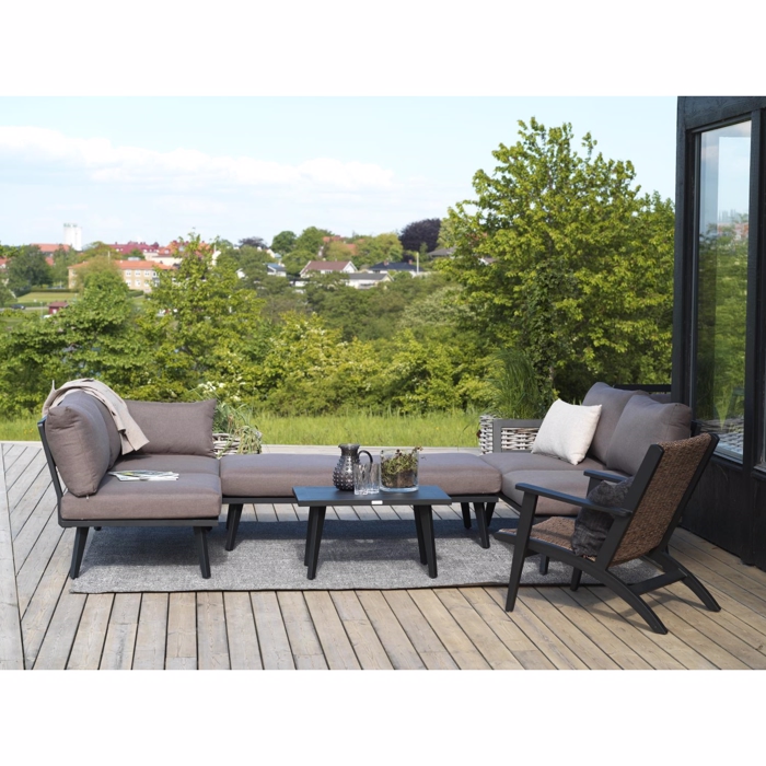 Byg Din Egen Villac Lounge Sofa Loungemøbler Brafab Enggården Havemøbler på Afbetaling