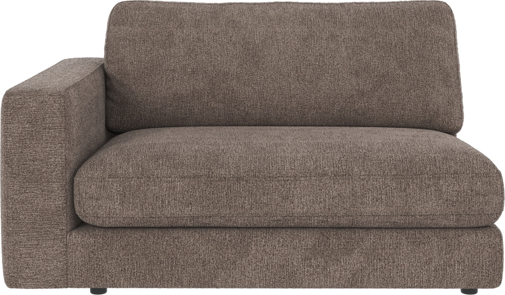Byg Selv Sofa Modul Venstre Armlæn Rowico Duncan Greg Polyesterstof Mørk Beige Fsc Mix på Afbetaling