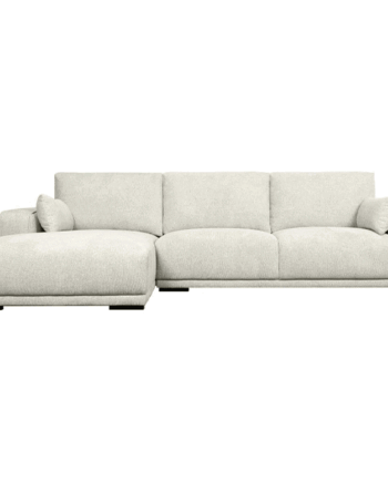 California Sofa Med Chaiselong Venstrevendt Beige på Afbetaling