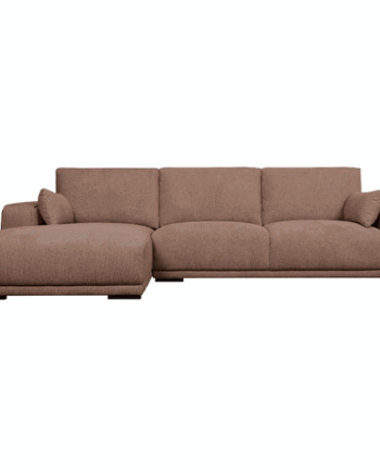 California Sofa Med Chaiselong Venstrevendt Rust på Afbetaling