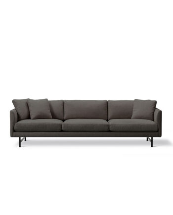 Calmo Seater Sofa Sunniva 173 Stel: Sort Metal på Afbetaling