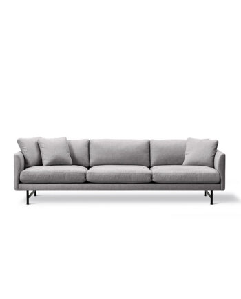 Calmo Seater Sofa Sunniva 242 Sort Metal Stel på Afbetaling