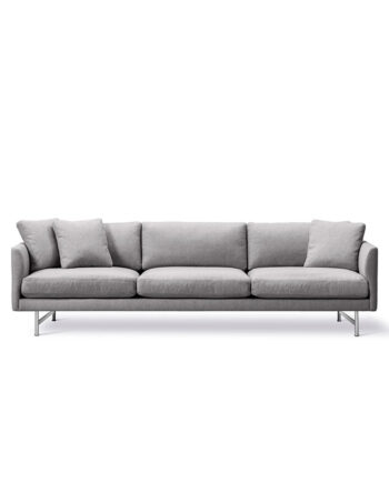 Calmo Seater Sofa Sunniva 242 Stel: Mat Chrom på Afbetaling