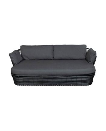 Cane Line Basket Pers Sofa Grafit Stel Inkl Hynde på Afbetaling