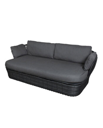 Cane Line Basket Sofa Pers Graphite Weave 201 på Afbetaling