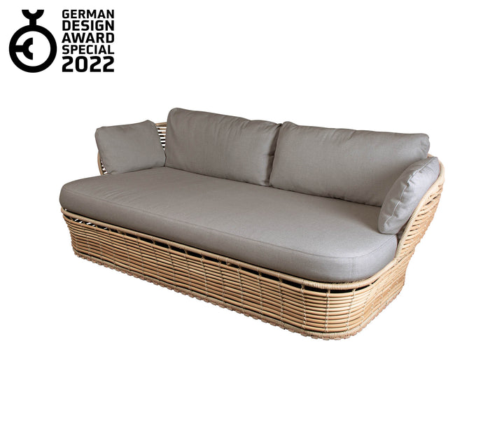 Cane Line Basket Sofa Pers Natural Weave 201 på Afbetaling