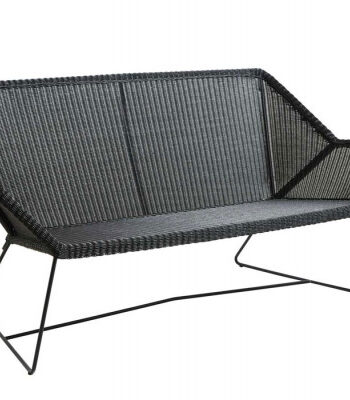 Cane Line Breeze Pers Sofa Black på Afbetaling