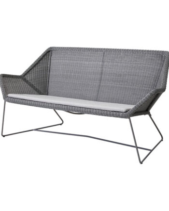 Cane Line Breeze Pers Sofa Light Grey 154 på Afbetaling
