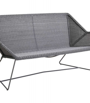 Cane Line Breeze Pers Sofa Light Grey på Afbetaling