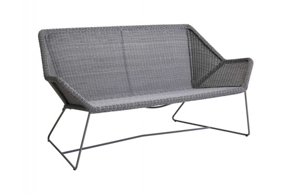 Cane Line Breeze Pers Sofa Light Grey på Afbetaling