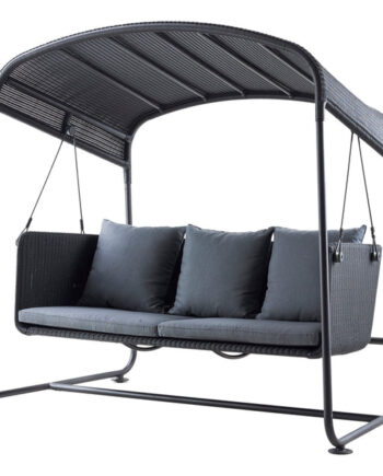 Cane Line Cave Swing Sofa Inkl Hynder Graphite 214 på Afbetaling