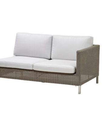 Cane Line Connect Sofa 2pers Venstre Modul White 148 på Afbetaling