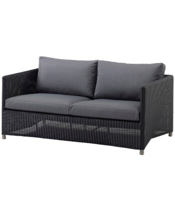 Cane Line Diamond Pers Sofa Graphite Weave 150 på Afbetaling