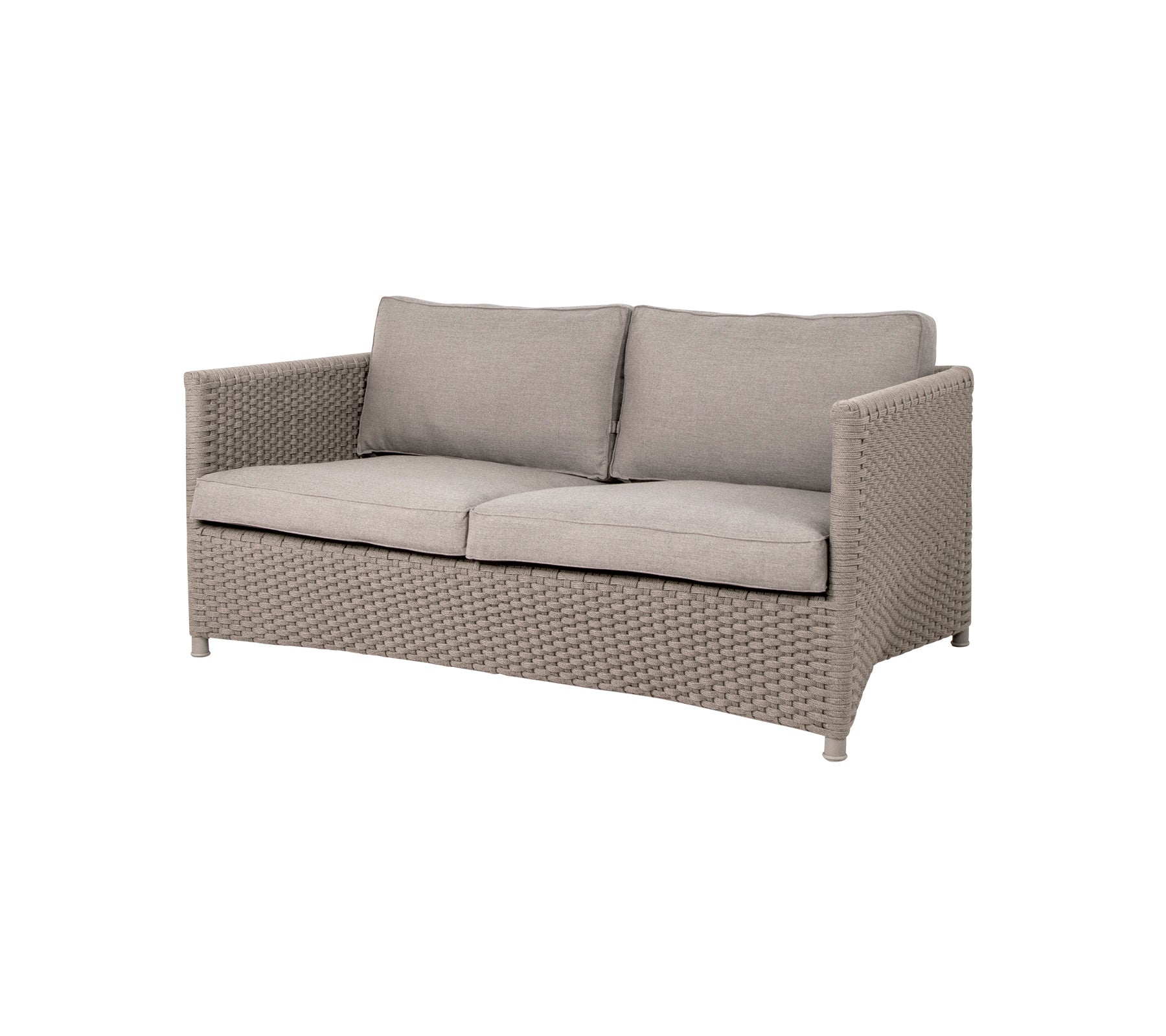 Cane Line Diamond Pers Sofa Taupe Weave 150 på Afbetaling