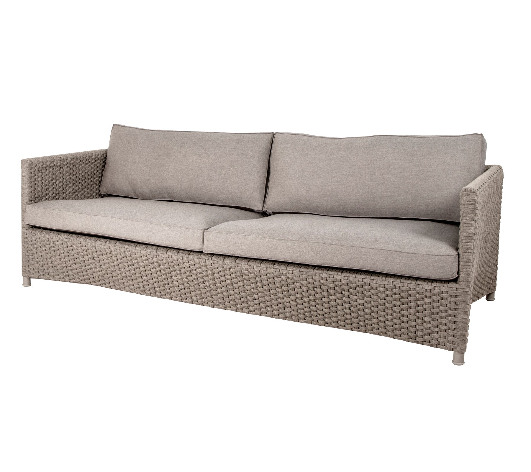 Cane Line Diamond Pers Sofa Taupe Weave 209 på Afbetaling