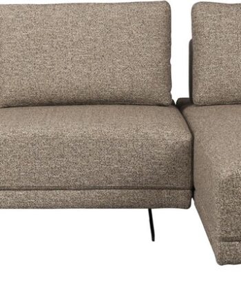 Chaiselong Sofa Dutchbone Shelly Personers Stengrå Polyester 308183 Med Stålbase på Afbetaling