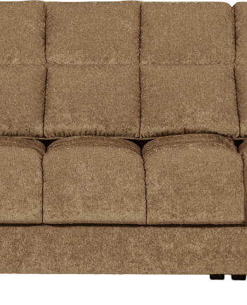 Chaiselong Sofa Højrevendt Woood Second Date Sandfarvet Polyester på Afbetaling