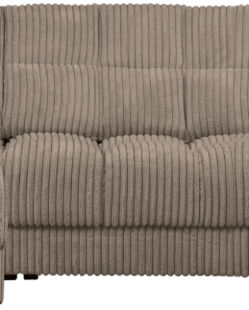 Chaiselong Sofa Venstrevendt Woood Second Date Fløjlsloungesofa Mudder H78xb316xd162 på Afbetaling